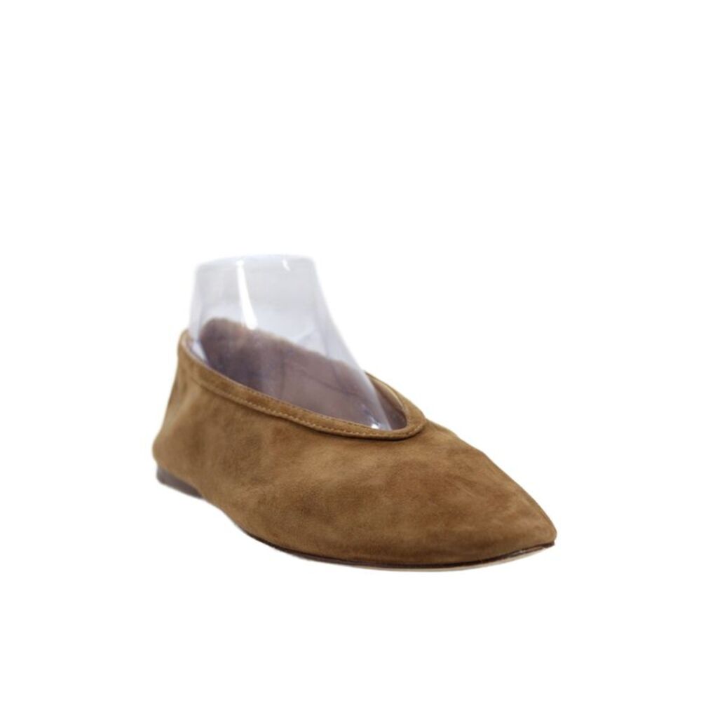 Steve Madden Womens Suede Slip On Flats Brown Size 9M